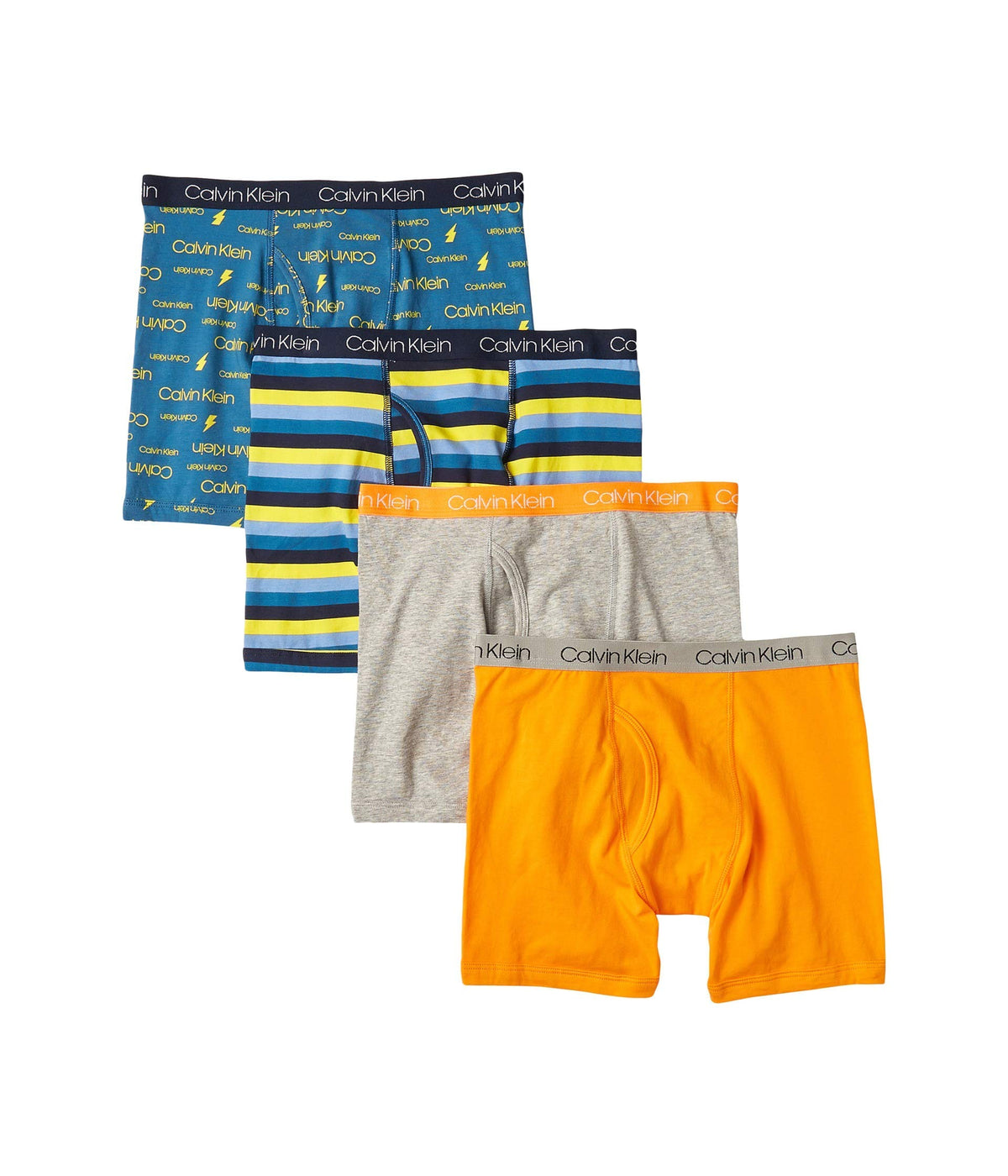 Calvin Klein Boys' Underwear Four Pack Boxer Brief Value Pack