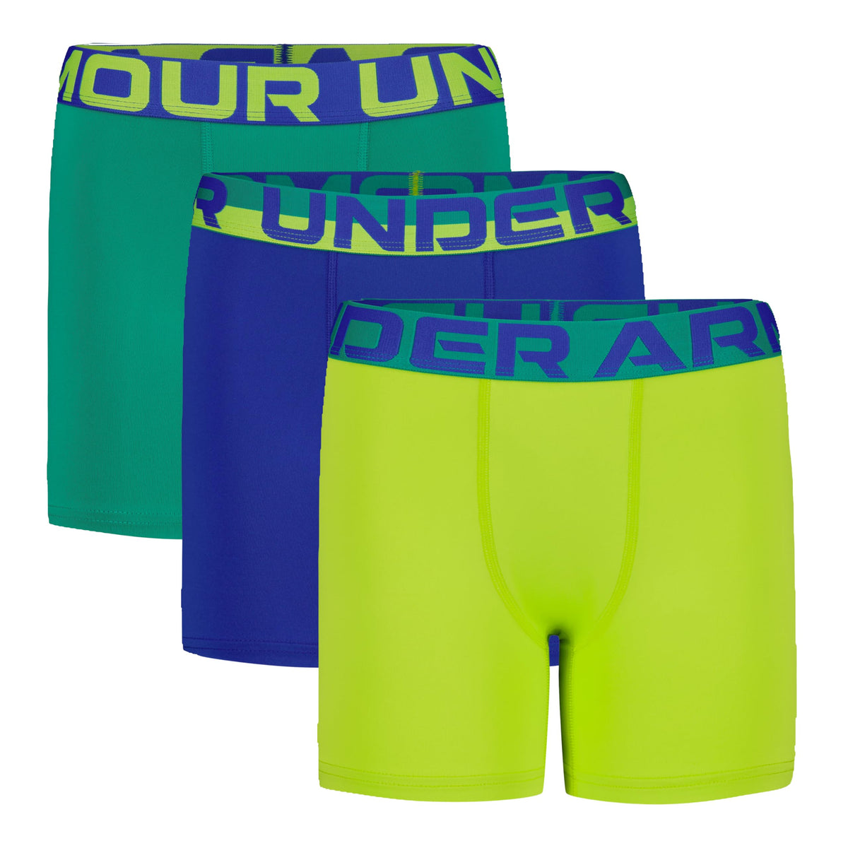Under Armour Performance Tech- Prints 3-pack (big Kid)