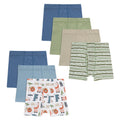 Hanes Toddler Boys' Organic Cotton Underwear, Pure Comfort 100% Cotton Boxer Briefs Available, 10 & 7 Pack