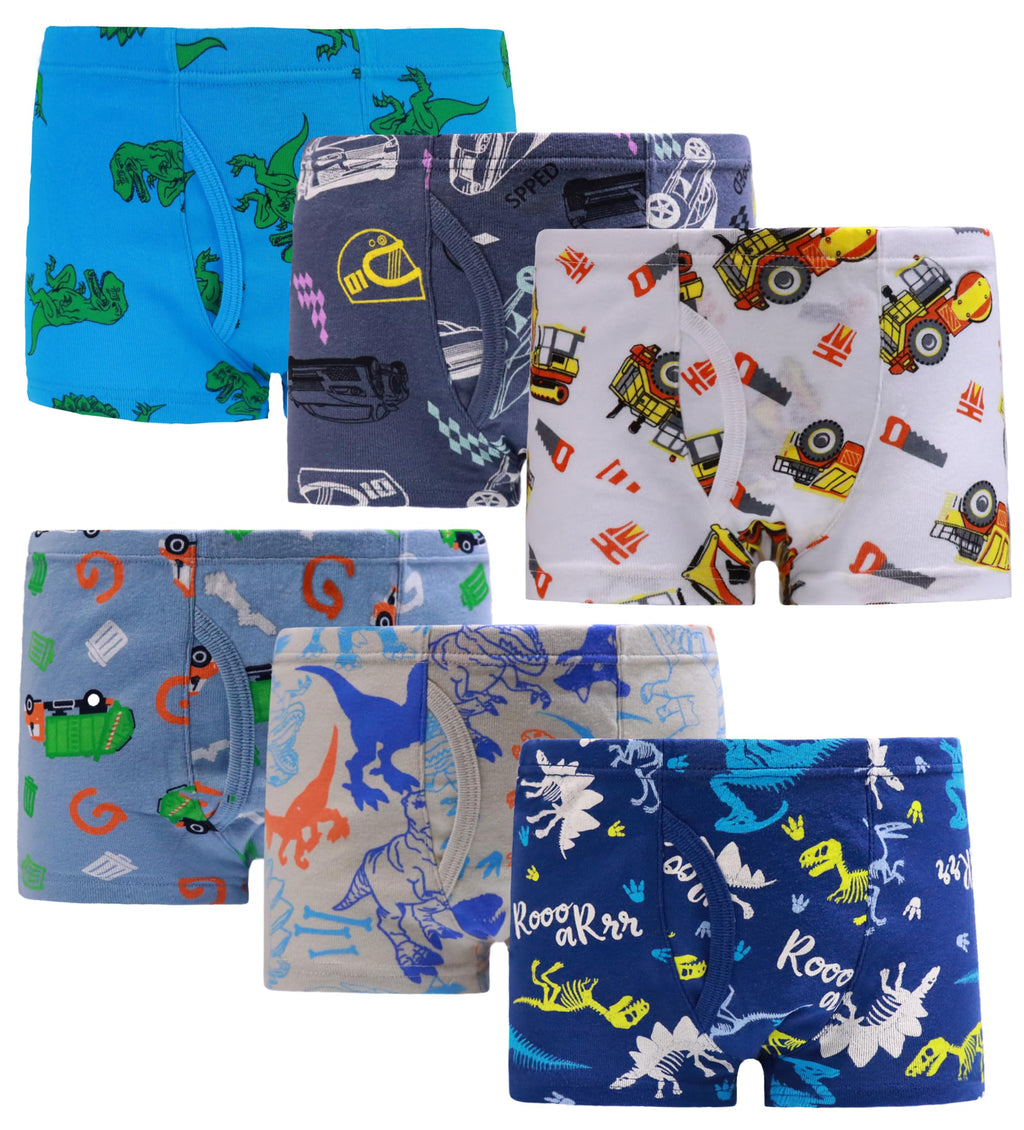 Boboking Little Boys Boxer Briefs Toddler Kids Comfortable Underwear
