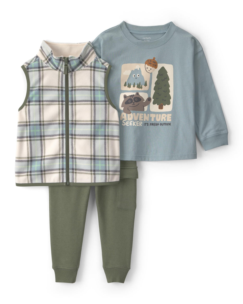 Carter's Baby Boys' 3-piece Playwear Sets
