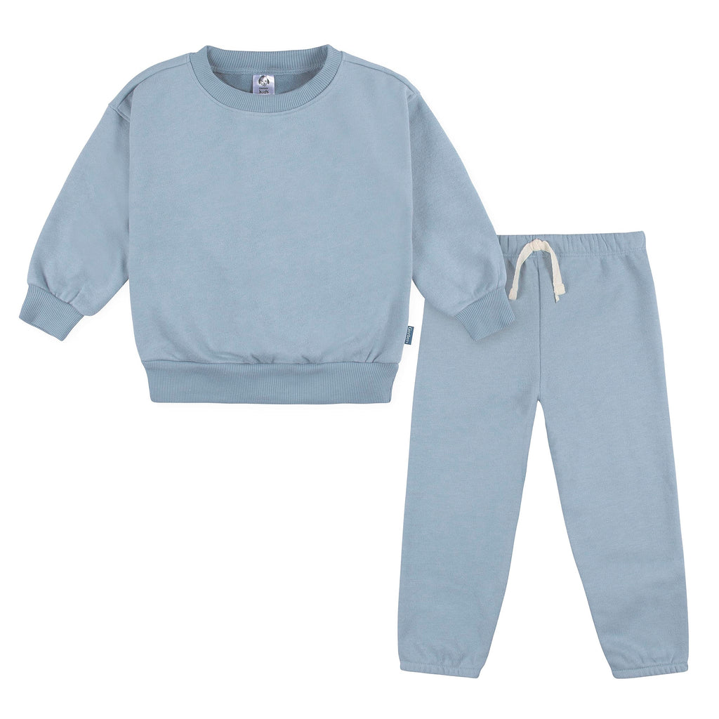 Gerber baby-boys Baby Boys Toddler 2-piece Fleece Sweatshirt and Jogger Set