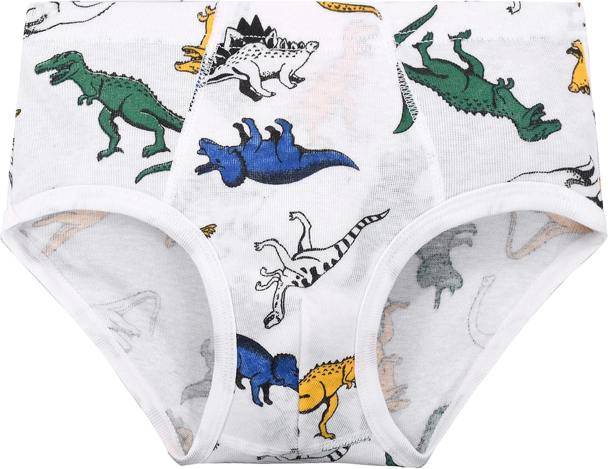Cczmfeas Boys All Cotton Briefs Underwear Toddler Panties Pack of 6