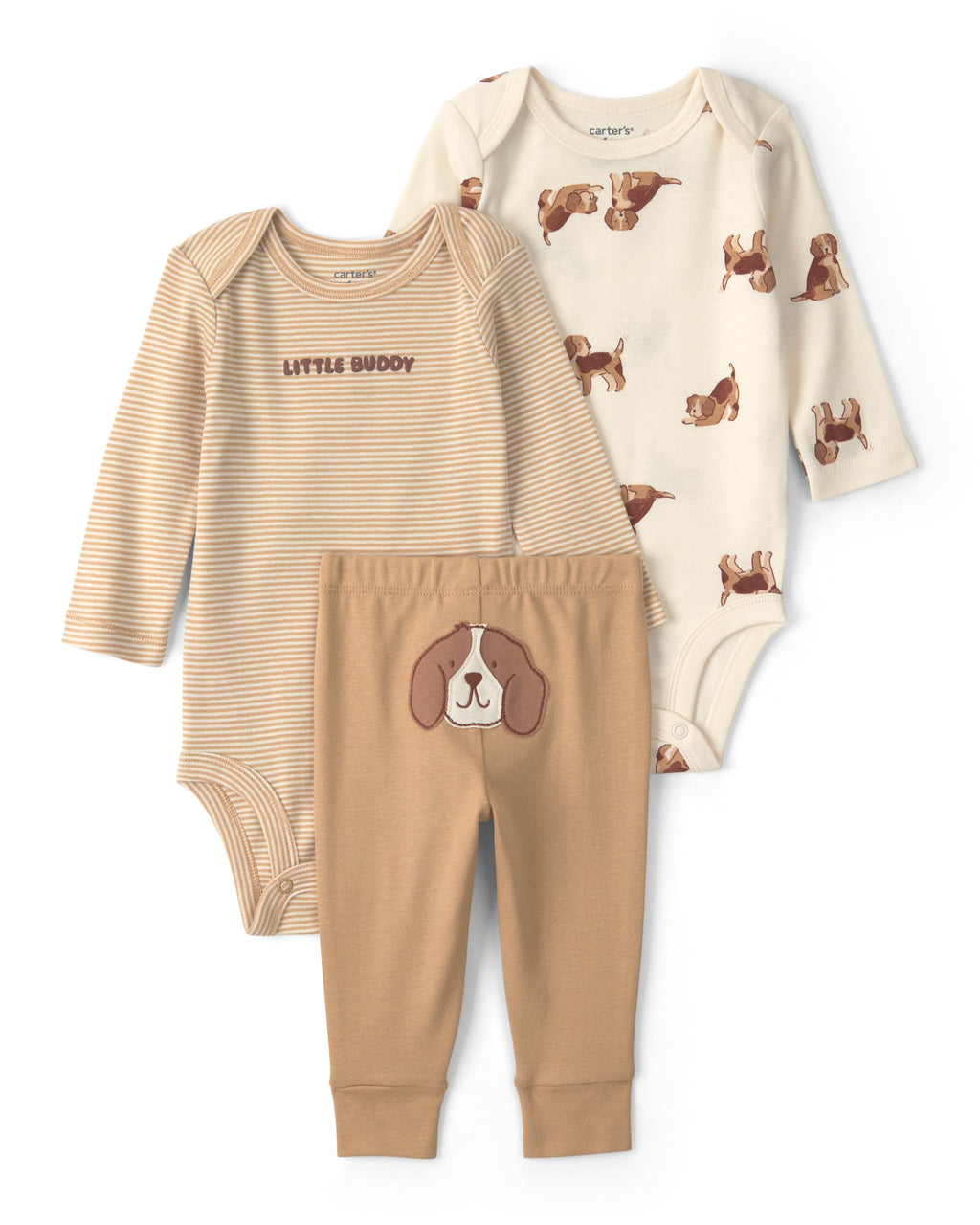Carter's Baby Boys' 3-piece Bodysuit Pant Sets