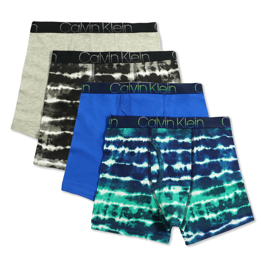 Calvin Klein Boys' Underwear Four Pack Boxer Brief Value Pack