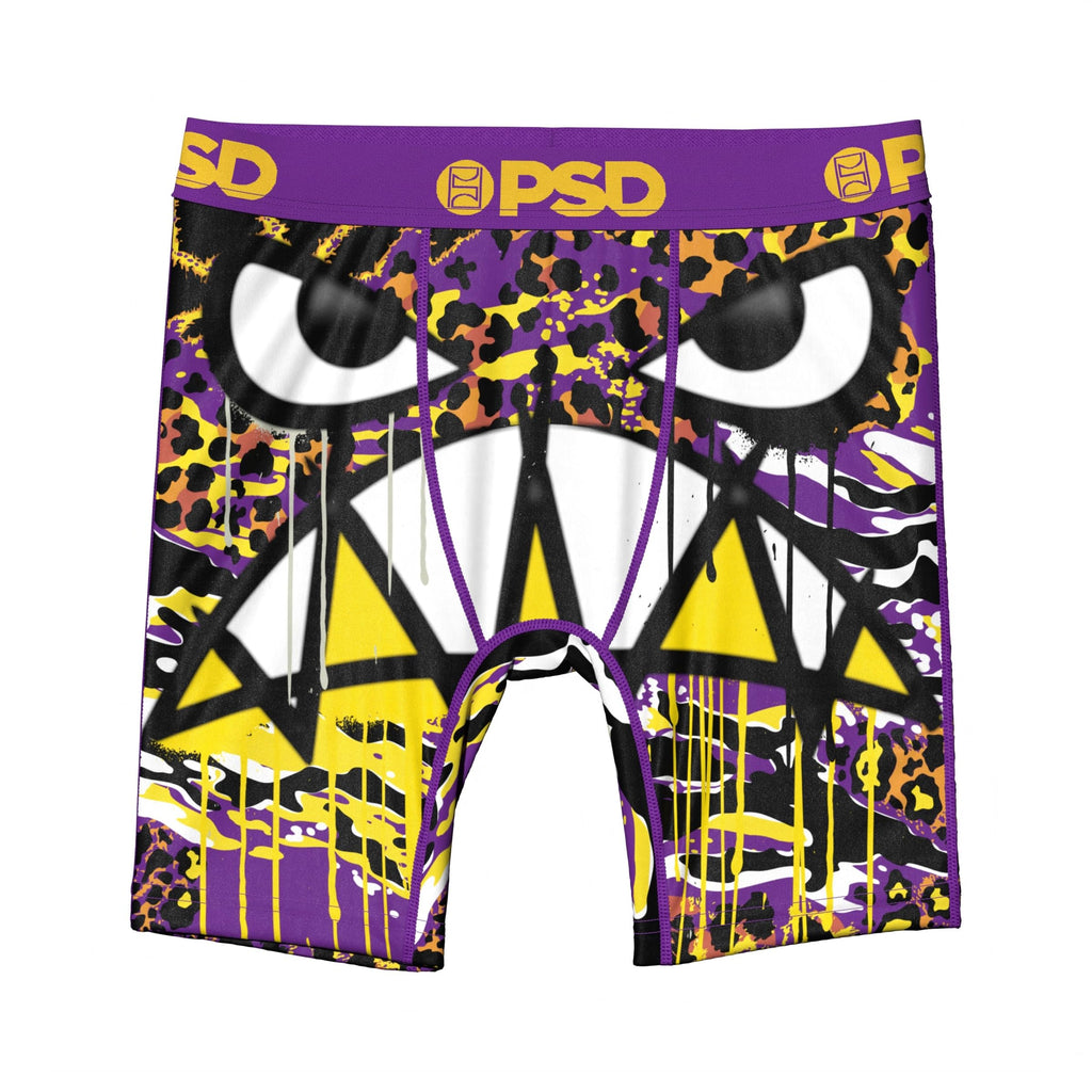 PSD Underwear Youth Boys Boxer Briefs - Warface Print, Comfortable Active Underwear for Boys, Boys Underwear Packs & Singles
