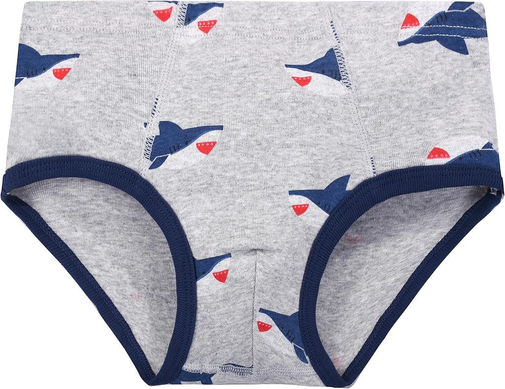 Cczmfeas Boys All Cotton Briefs Underwear Toddler Panties Pack of 6