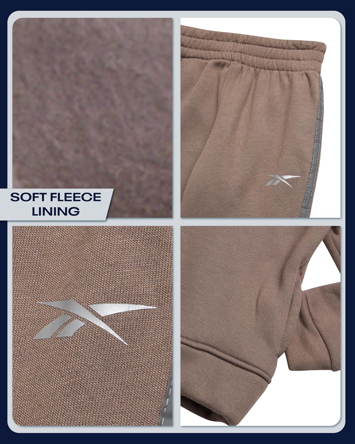 Reebok Toddler Boys Cozy 2-Piece Fleece Hoodie & Sweatpants Jogger Set