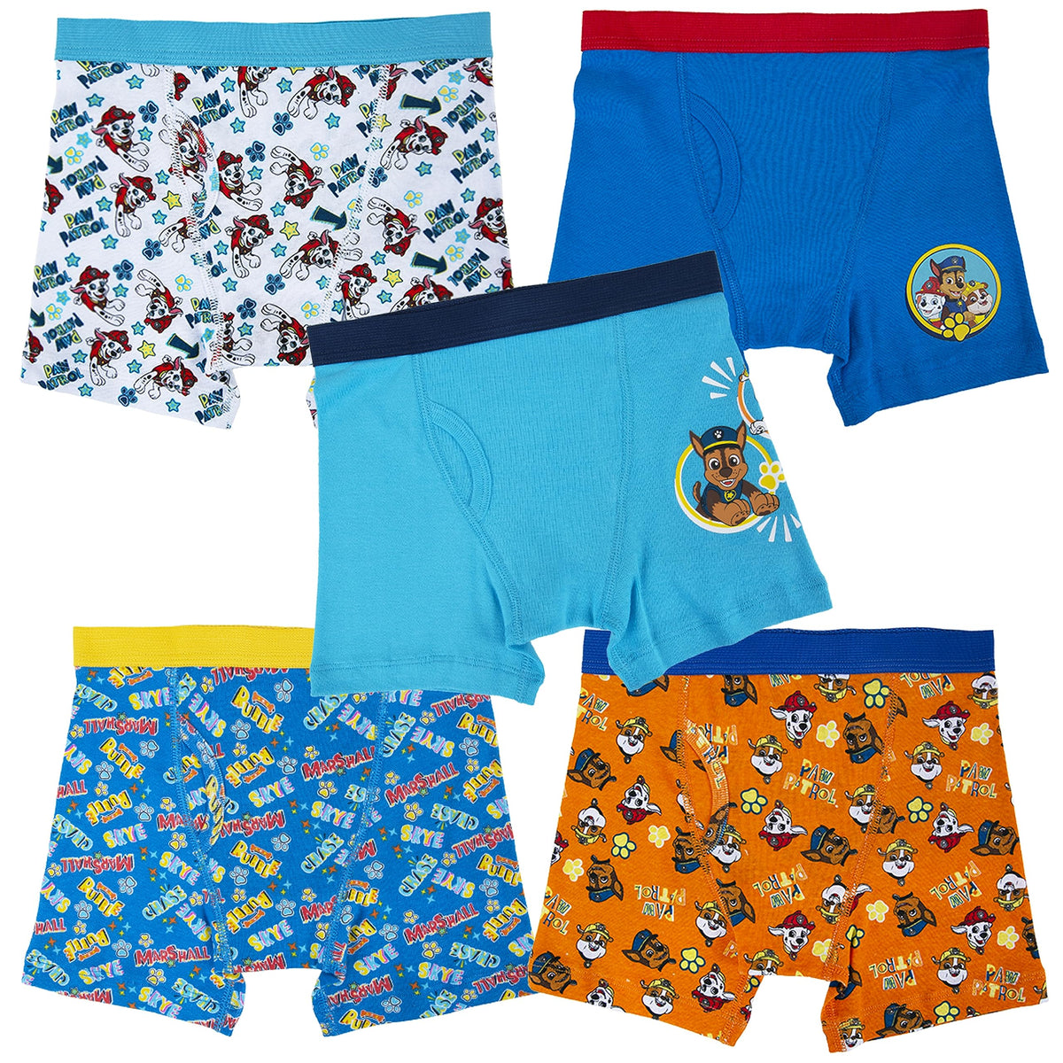 Paw Patrol Boys' Underwear Multipacks Available With Chase, Skye, Rubble & More in Sizes 18m-6