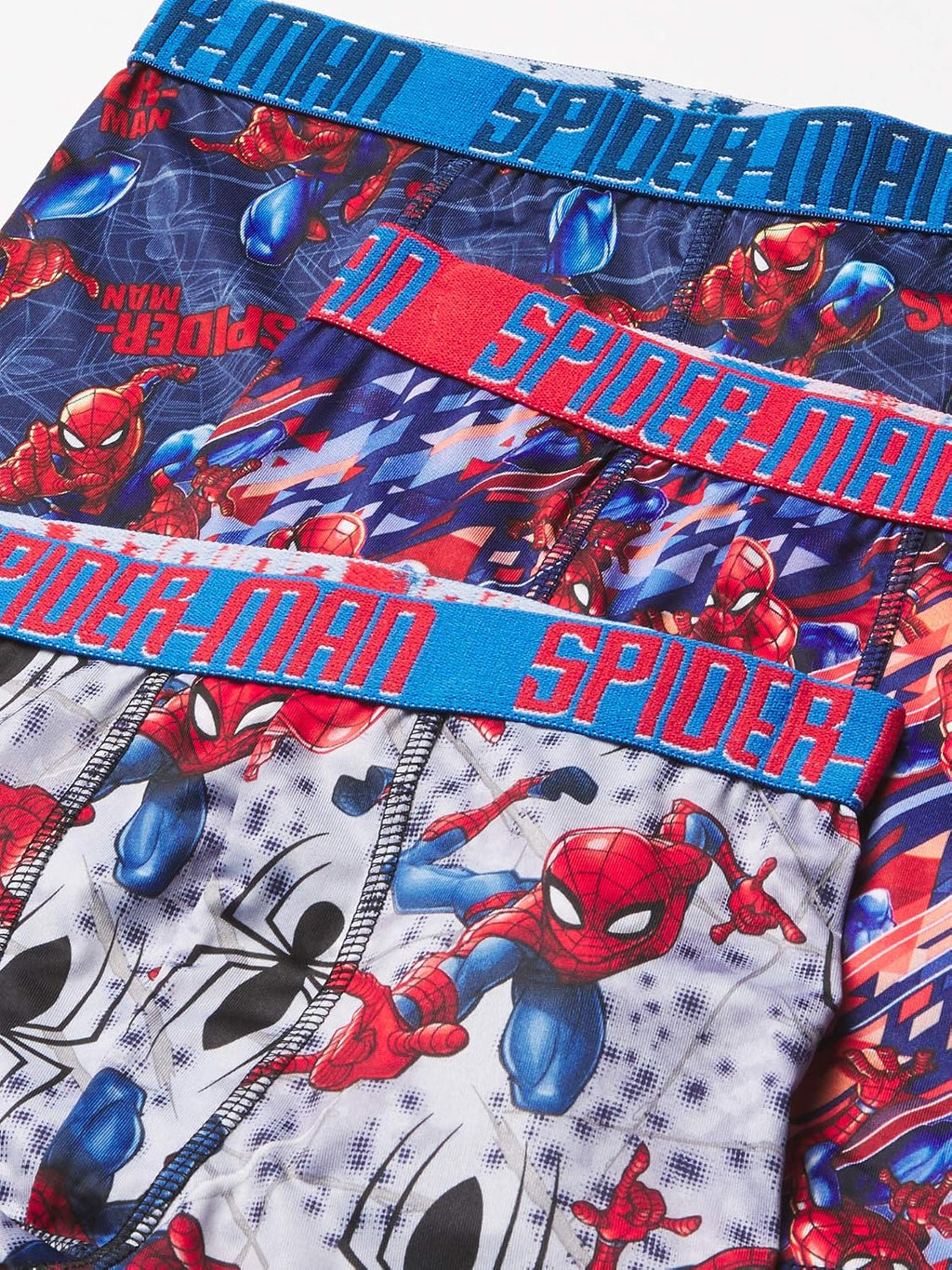 Exclusive 7-PK Athletic Boxer Briefs with Multiple Print Options sizes 4, 6, 8, 10,12