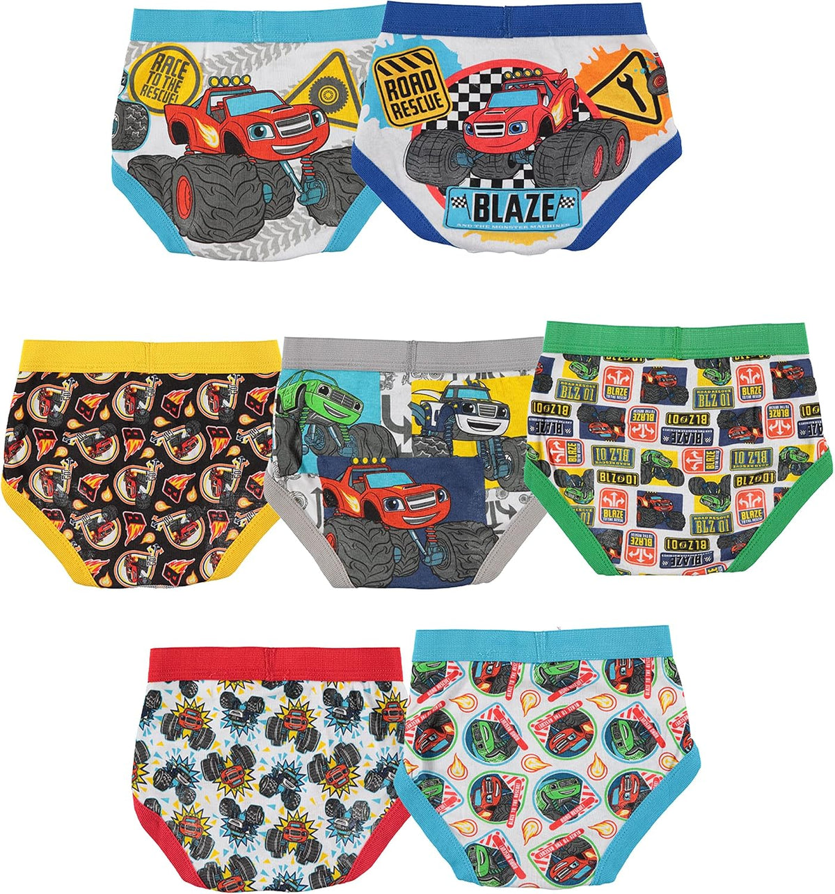 Nick Boys' 100% Combed Cotton Underwear Multipacks in Sizes 2/3t and 4t