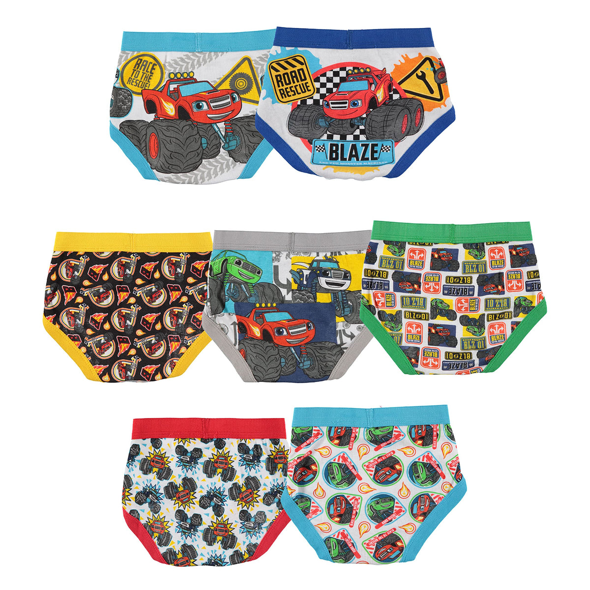 Nick Boys' 100% Combed Cotton Underwear Multipacks in Sizes 2/3t and 4t