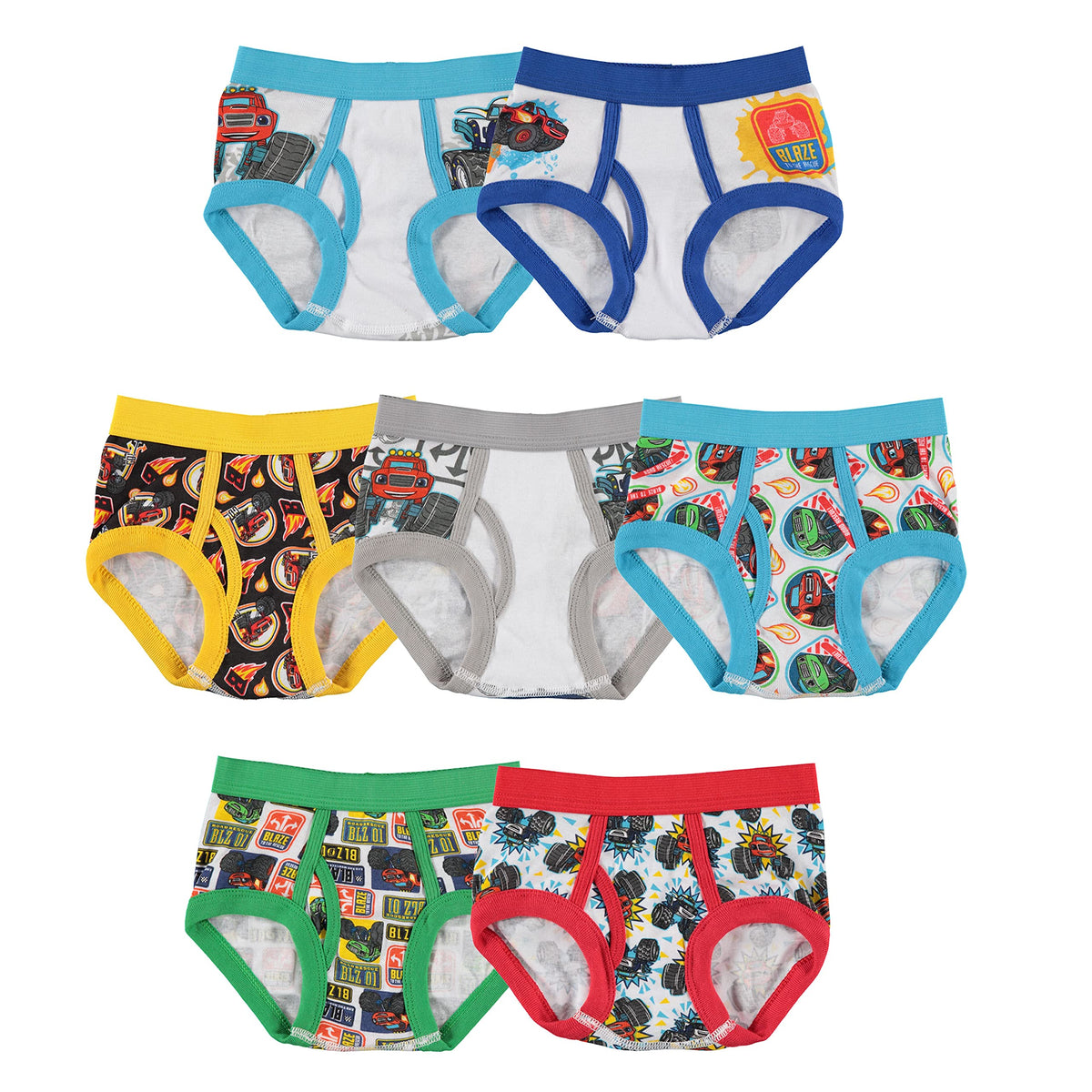 Nick Boys' 100% Combed Cotton Underwear Multipacks in Sizes 2/3t and 4t