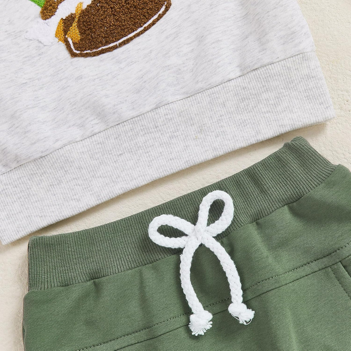Baby Boy Outfits Embroidered Sweatshirt Pants Set Fall Winter Clothes
