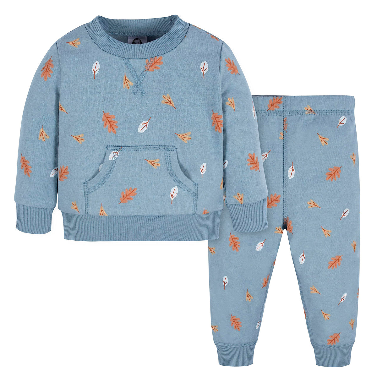 Gerber baby-boys Baby Boys Toddler 2-piece Fleece Sweatshirt and Jogger Set
